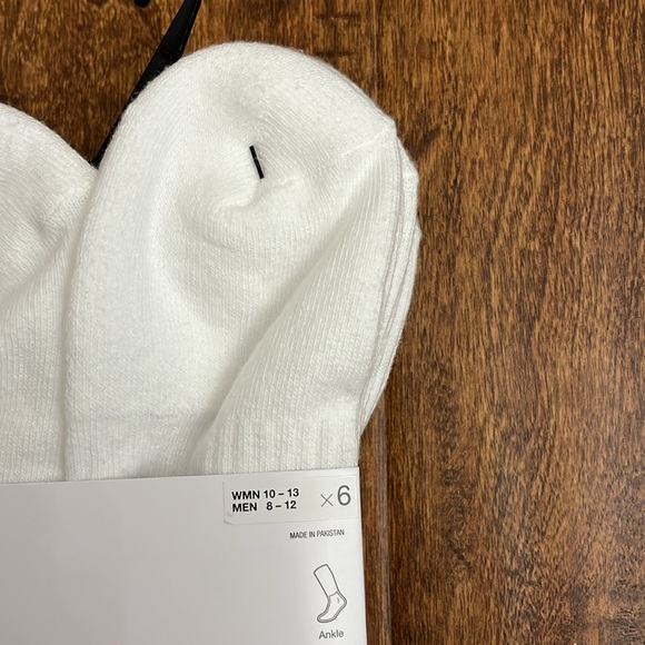 Nike Everyday Ankle Cotton Cushioned Socks 6 Pack - Picture 3 of 17